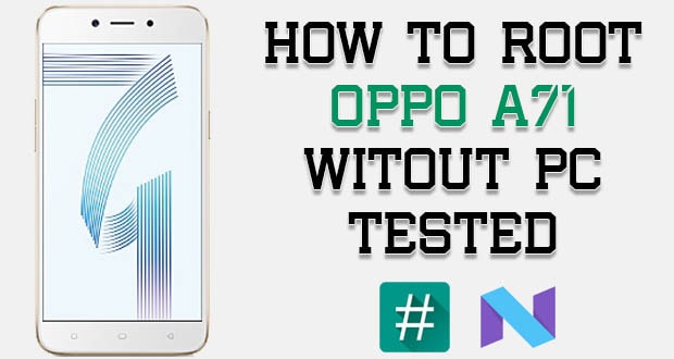 Root Oppo A71 Without PC