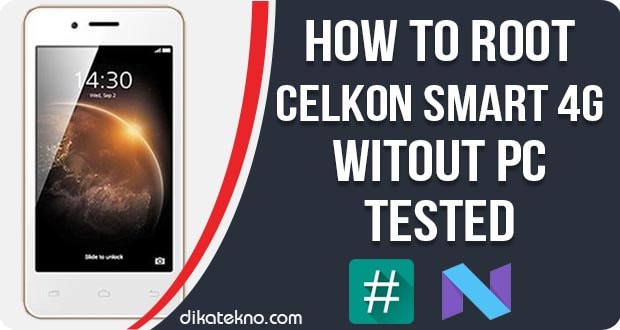 Root Celkon Smart 4G Without PC