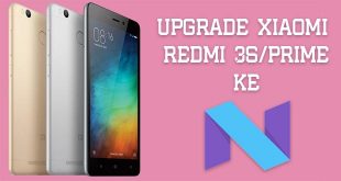 Upgrade Xiaomi Redmi 3s Prime ke Nougat 7.1.1