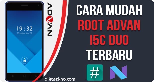 Cara Root Advan i5C Duo