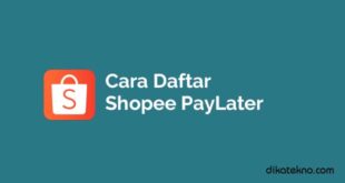 Daftar Shopee PayLater